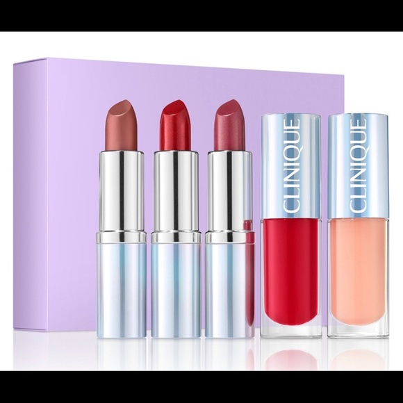 clinique lipstick set of 5